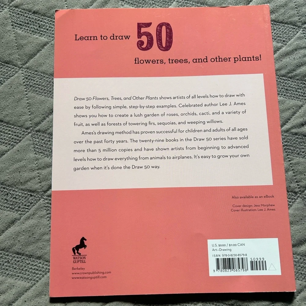Draw 50 Flowers, Trees & Other Plants – Lee J. Ames & P. Lee Ames (Paperback)
